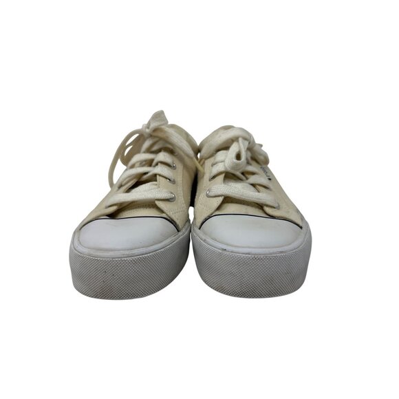 Ralph Lauren Polo Womens Canvas Lace Up Sneakers Size 7B - Picture 4 of 9